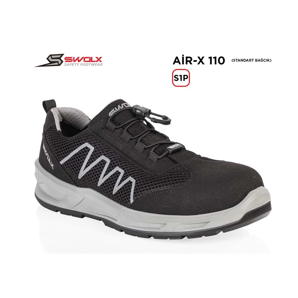 Swolx İş Ayakkabısı - Air-X Standart Bağcık 110 S1P - 47