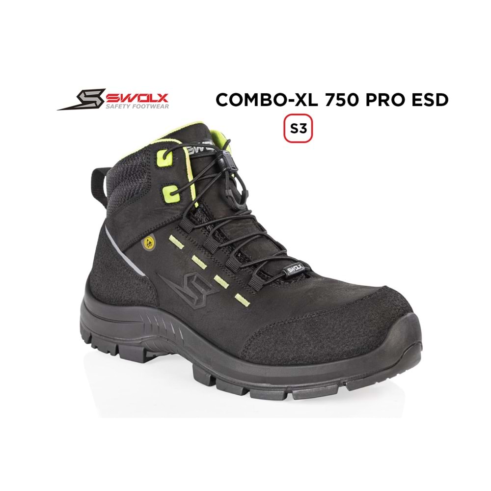 Swolx İş Ayakkabısı - Combo-XL Pro Esd 750 S3 - 39