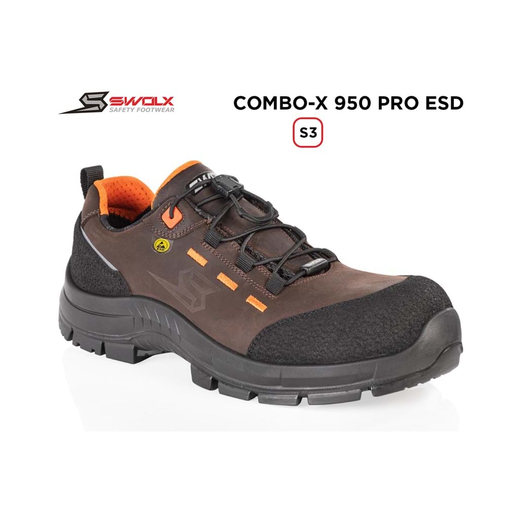 Swolx İş Ayakkabısı - Combo-X Pro Esd 950 S3 - 46