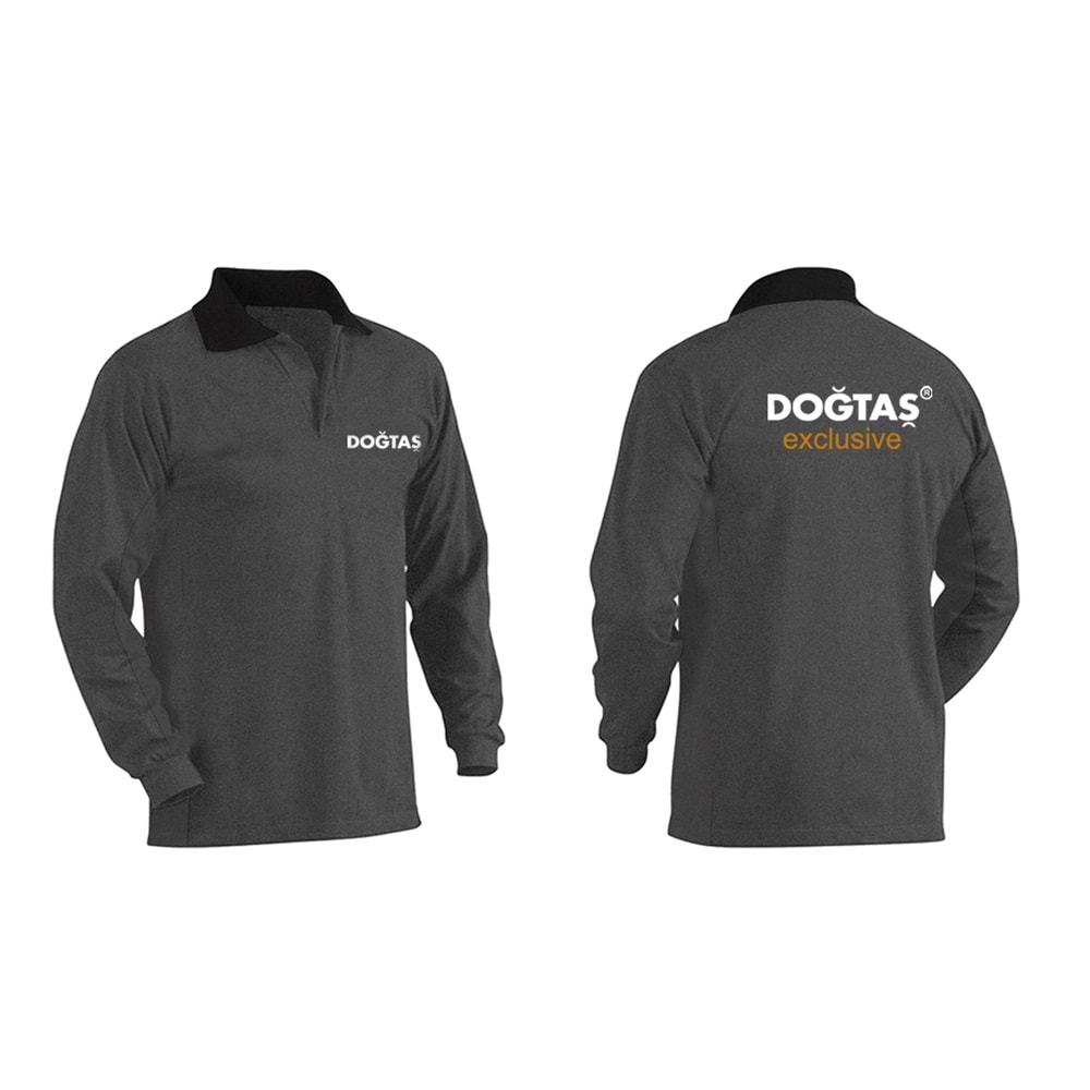 Doğtaş Montör 2023 - SweatShirt - 2 İplik - Polo Yaka - 7-4XL