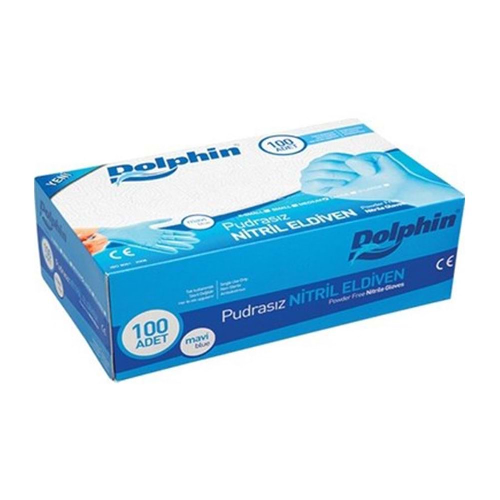 Dolphin İş Eldiveni Mavi Nitril - 9