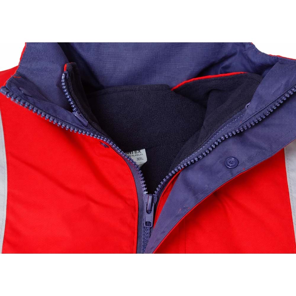 Kaban 5+1 KAB49-12 Hightex - Neon Turuncu - XL