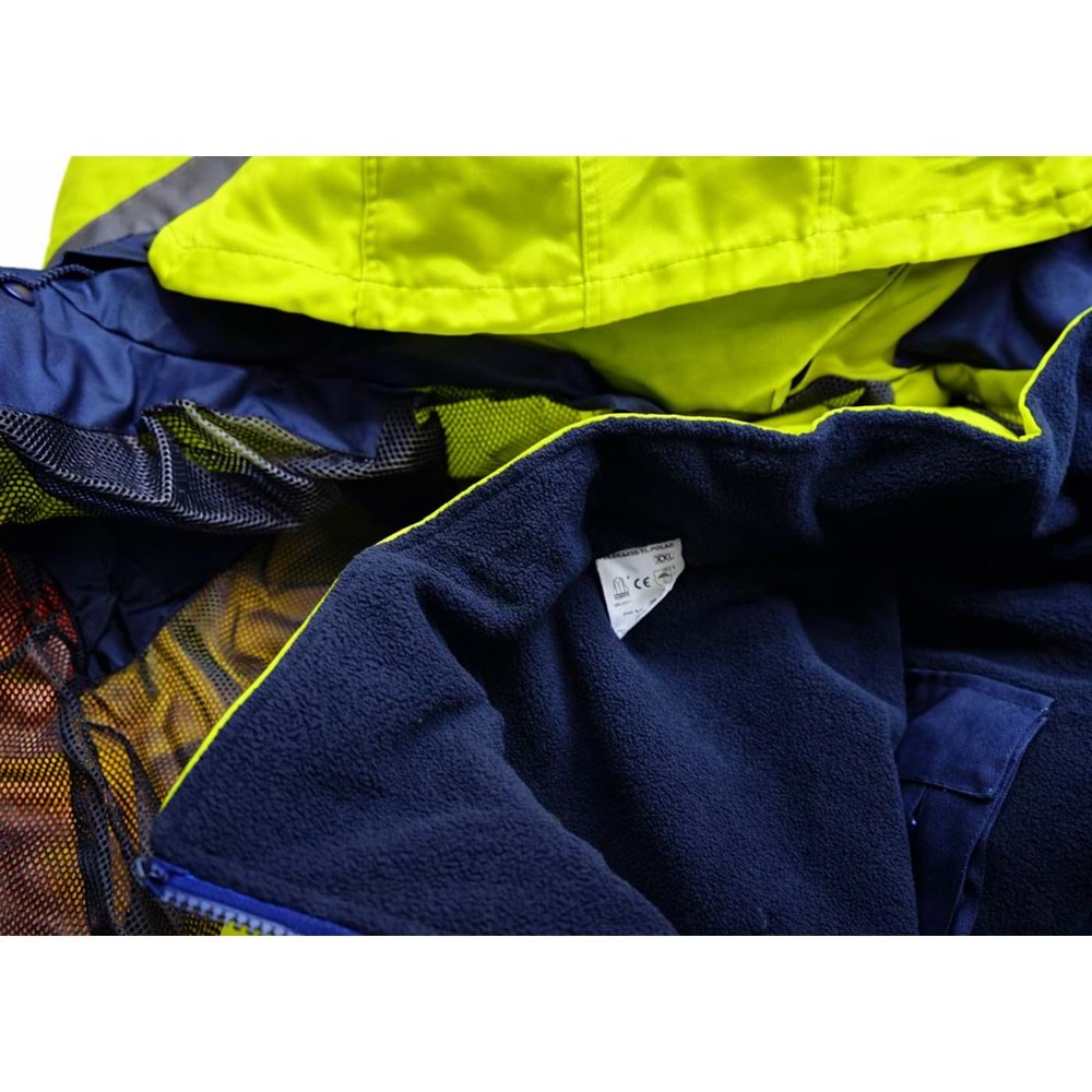 Kaban 5+1 KAB49-11 Hightex - Neon Sarı - XL