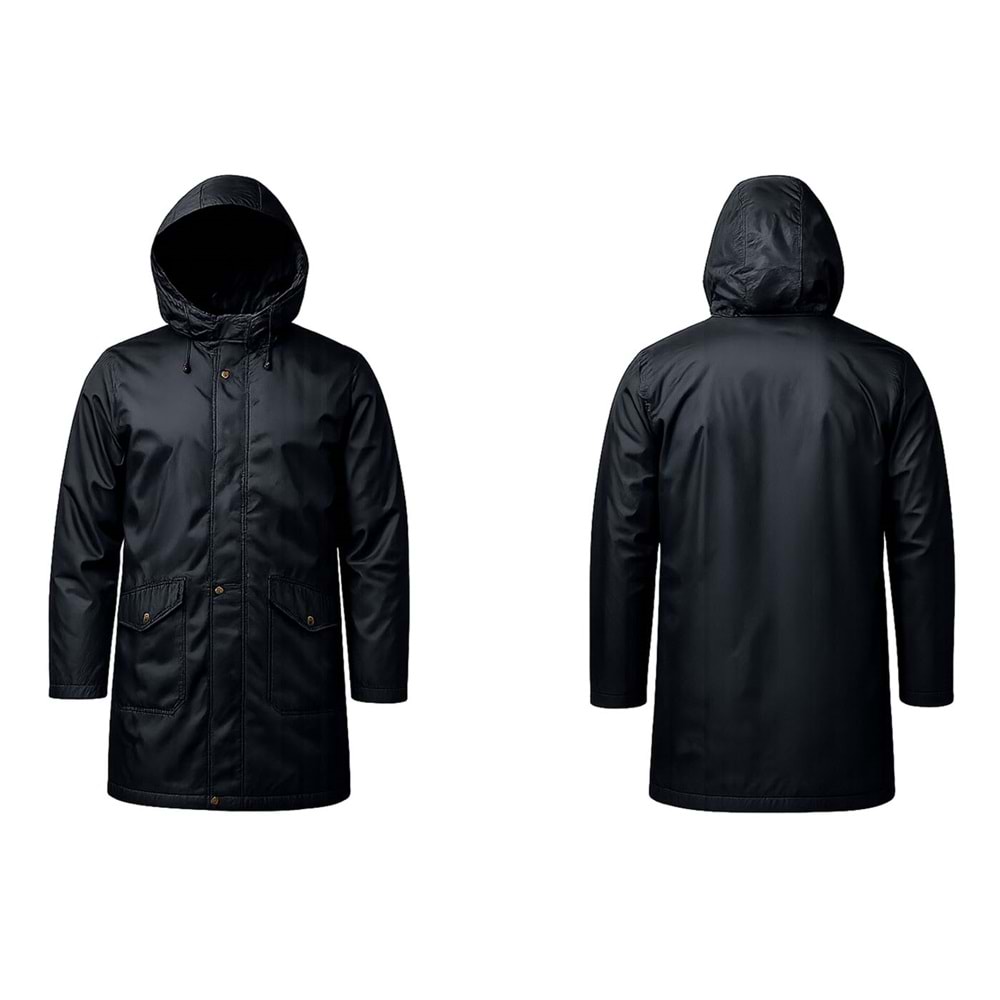 Kaban - Boran 2 Cepli Çıtçıtlı ve Fermuarlı Oxford - XXL