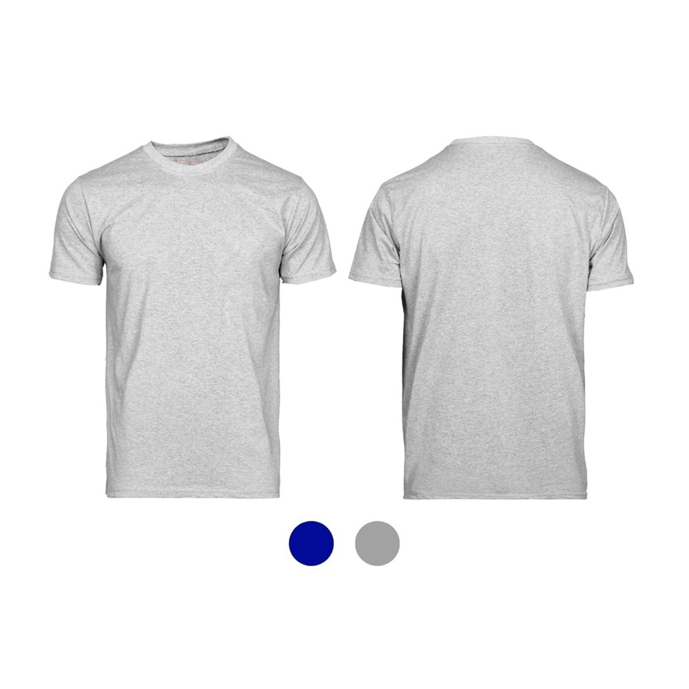 T-shirt TBK02 Bisiklet Yaka Kısa Kol - Grimelanj - Battal