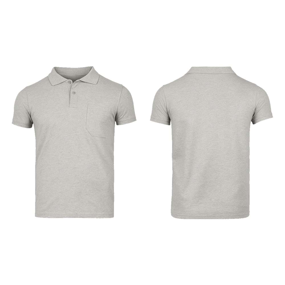 T-shirt TPK12 Polo Yaka Kısa Kol - Siyah - L