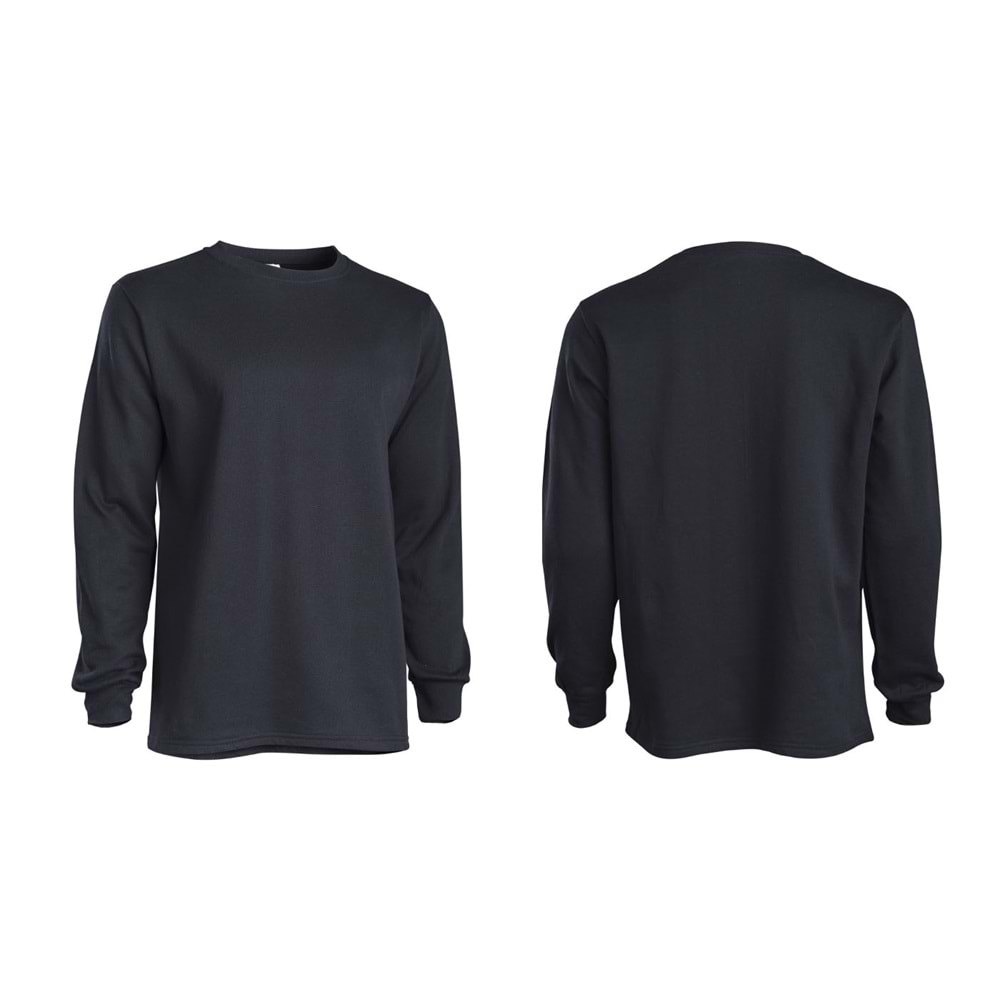 Sweatshirt SBU30 Bisiklet Yaka - Saks Mavi - XXS