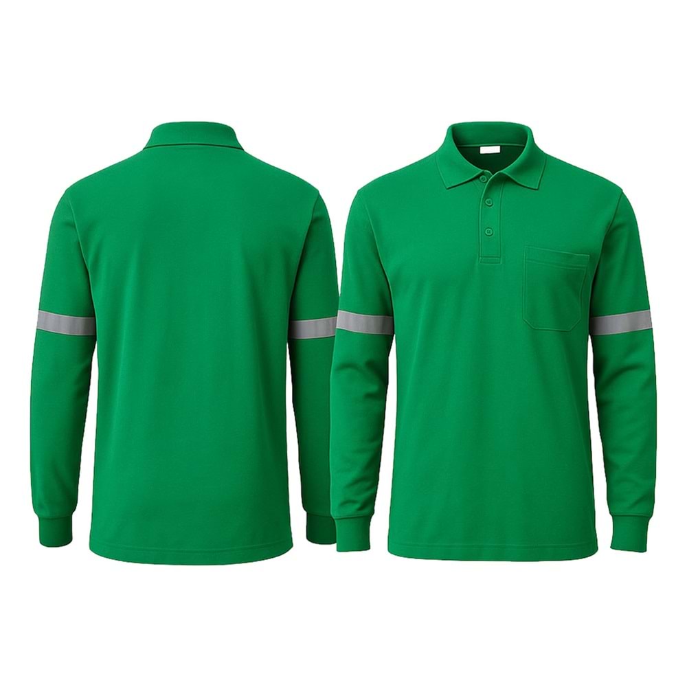 Sweatshirt SPU30 Polo Yaka - Lacivert - L