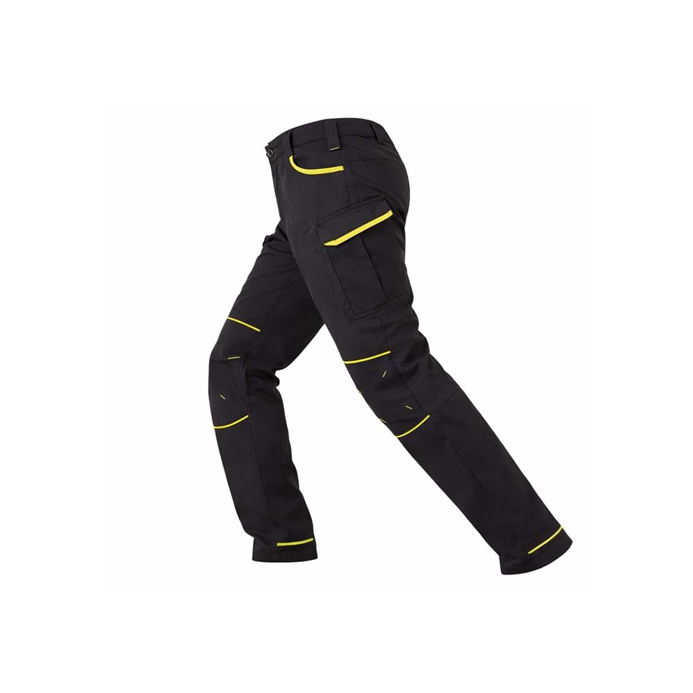 Pantolon PAN45-01 - Antrasit-Sarı - L