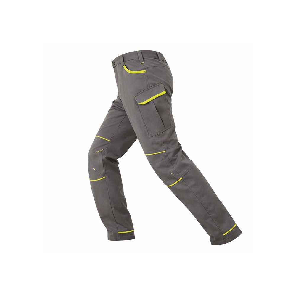 Pantolon PAN45-01 - Antrasit-Sarı - L