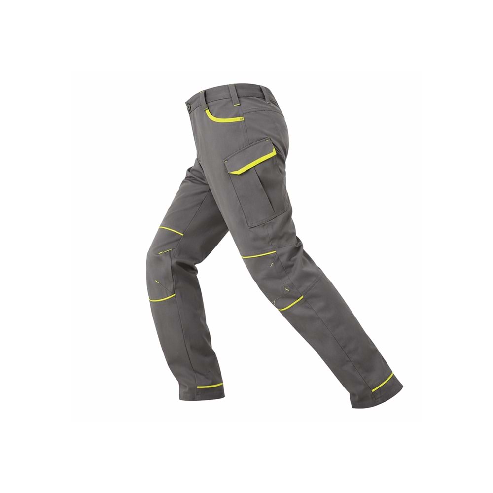 Pantolon PAN45-01 - Antrasit-Sarı - L