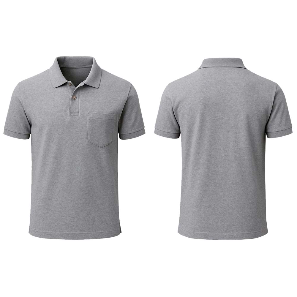 T-shirt TPK01 Polo Yaka Kısa Kol - Lacivert - M