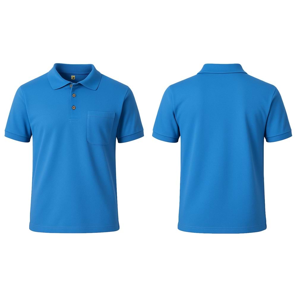 T-shirt TPK01 Polo Yaka Kısa Kol - Lacivert - M