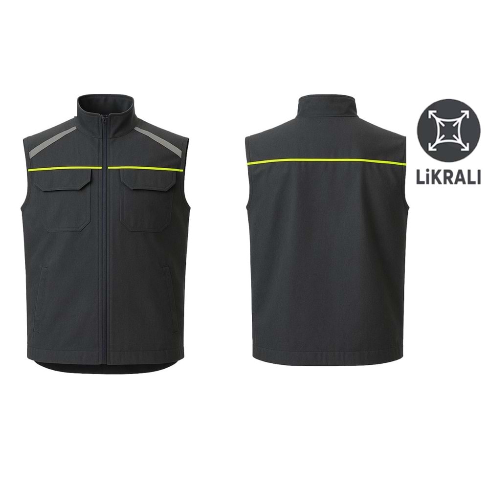 Yelek YEZ43 - Antrasit.Füme - XL