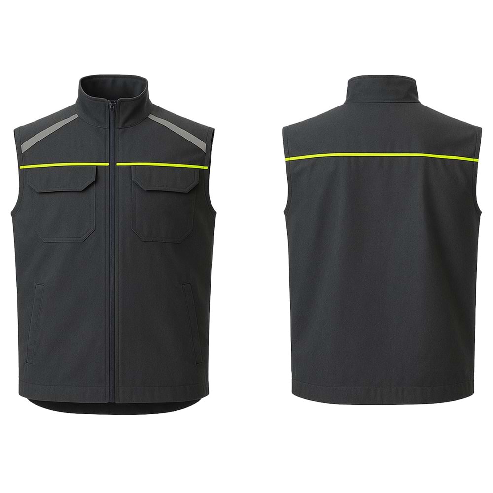 Yelek YEZ43 - Antrasit.Füme - XL