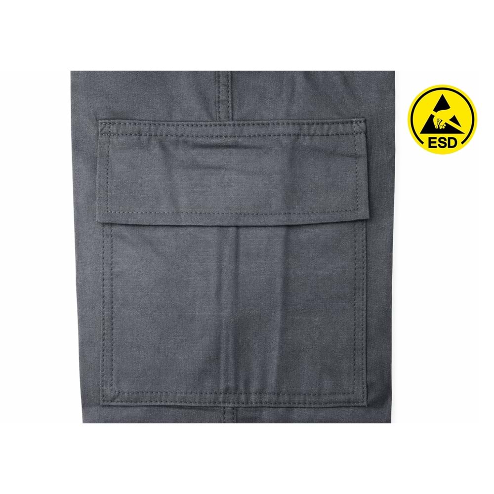 Pantolon PAN62-01 ESD Siyah - Siyah - S