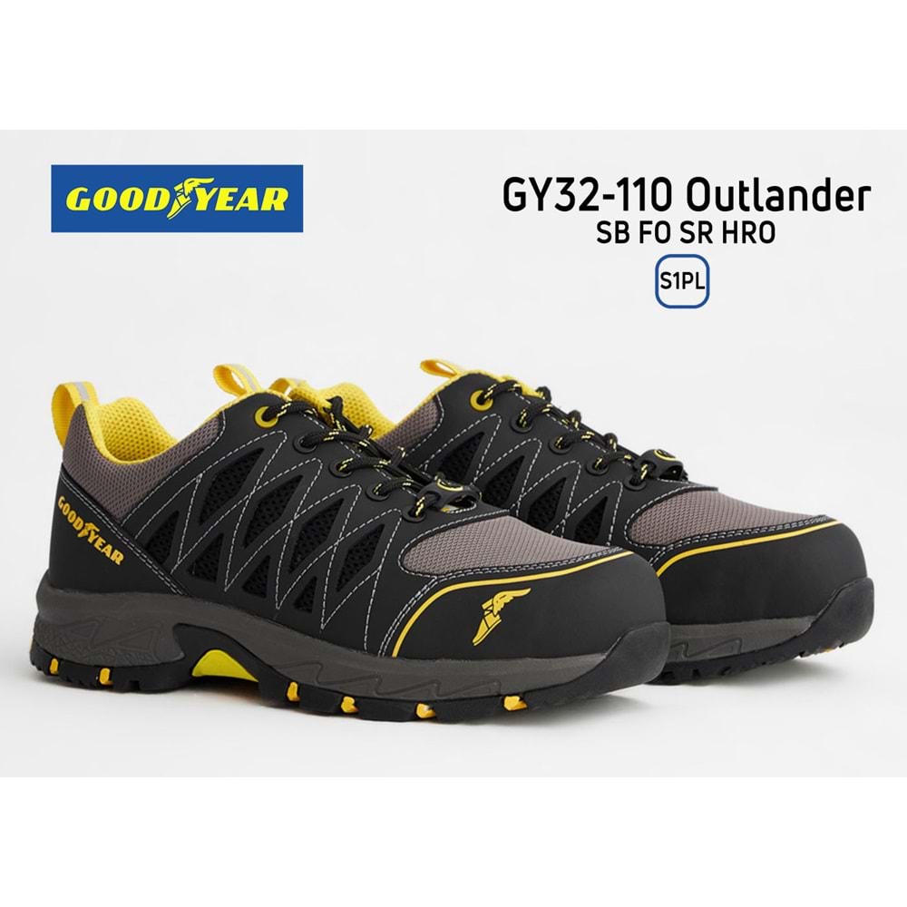 Goodyear İş Ayakkabısı - GY32-111 Outlander SB FO SR HRO S1PL Elektrikçi - 40