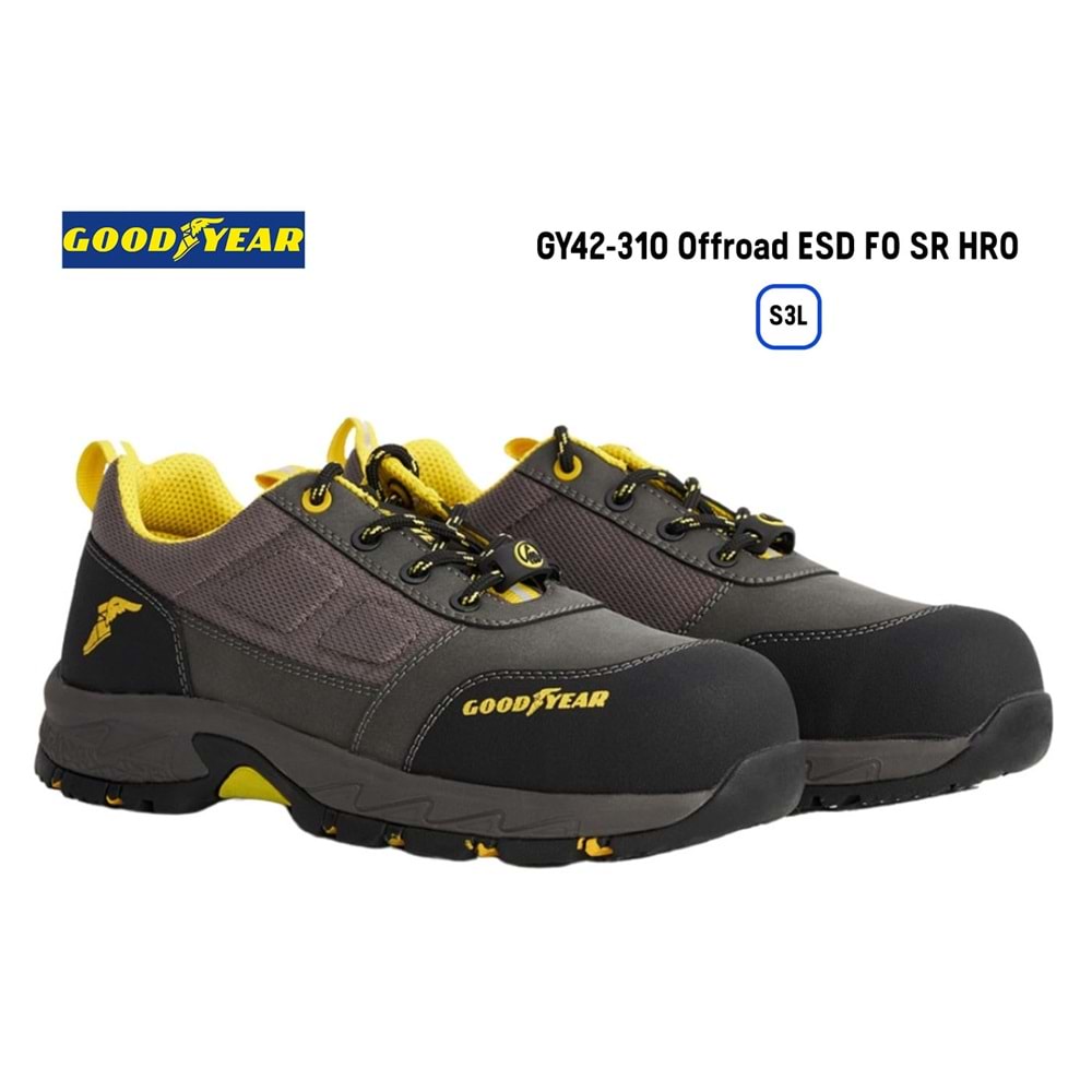 Goodyear İş Ayakkabısı - GY42-310 Offroad ESD FO SR HRO S3L - 41