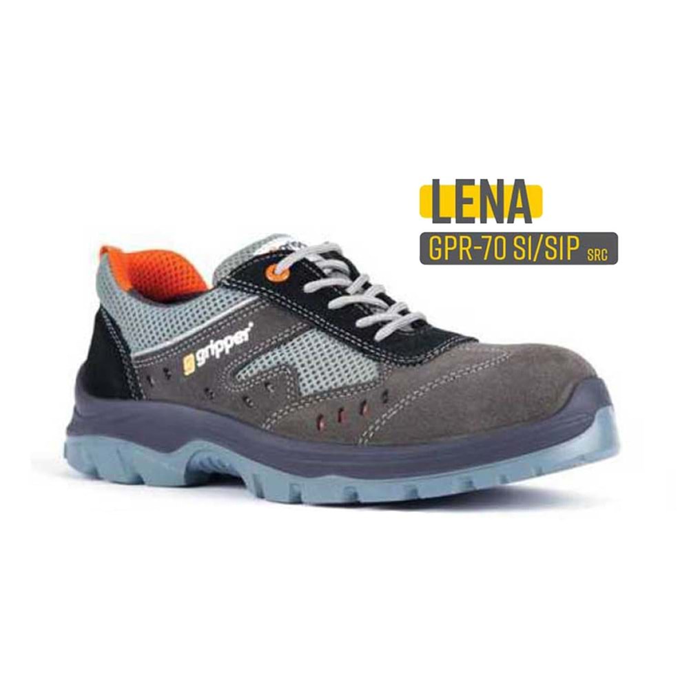 Gripper İş Ayakkabısı - Lena Gpr-70 S1 Dark Gray - 42