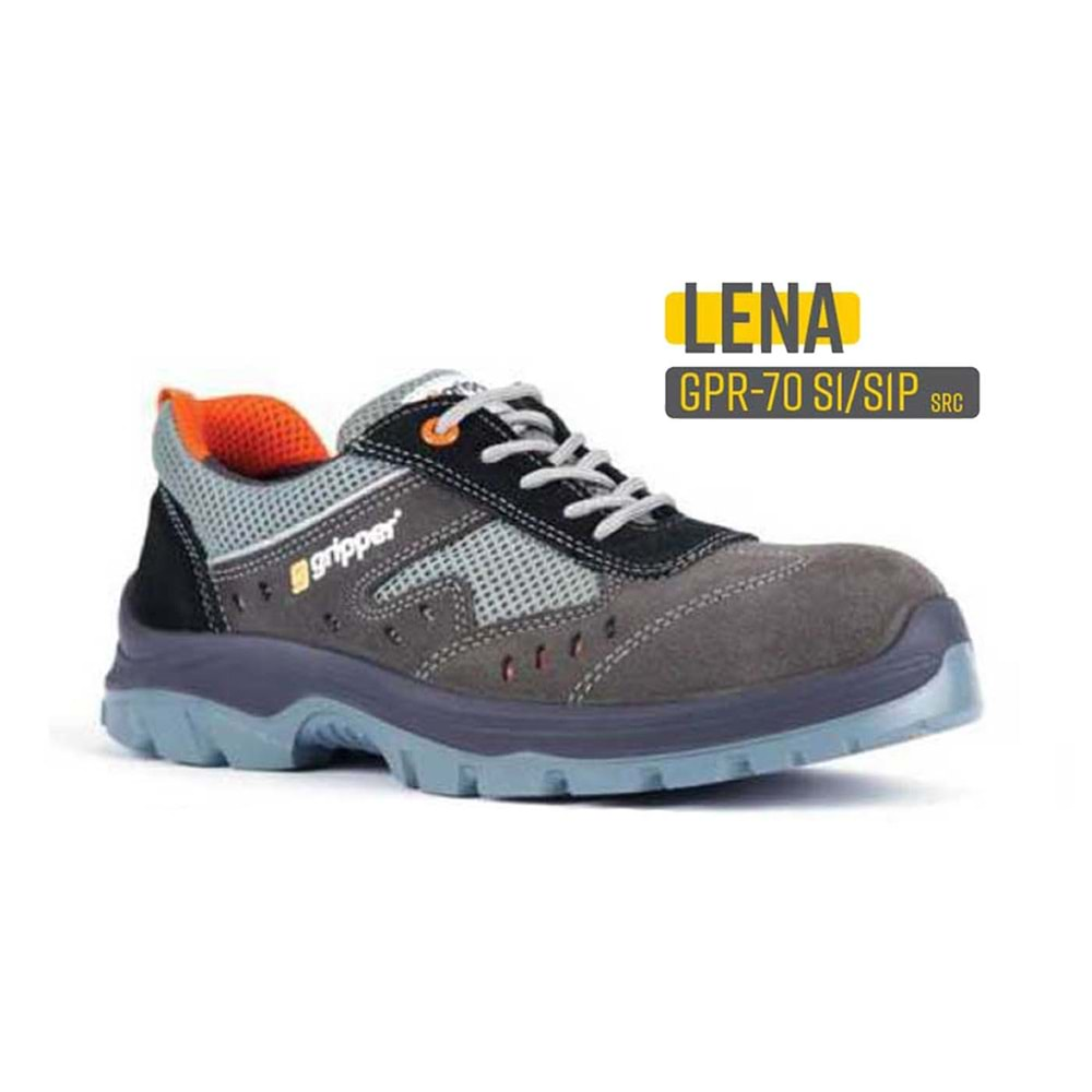 Gripper İş Ayakkabısı - Lena Gpr-70 S1 Dark Gray - 45