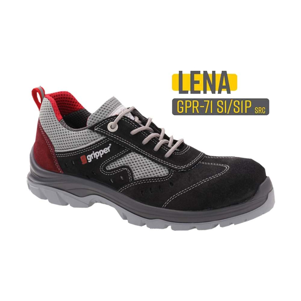 Gripper İş Ayakkabısı - Lena Gpr-71 S1 Black - 40