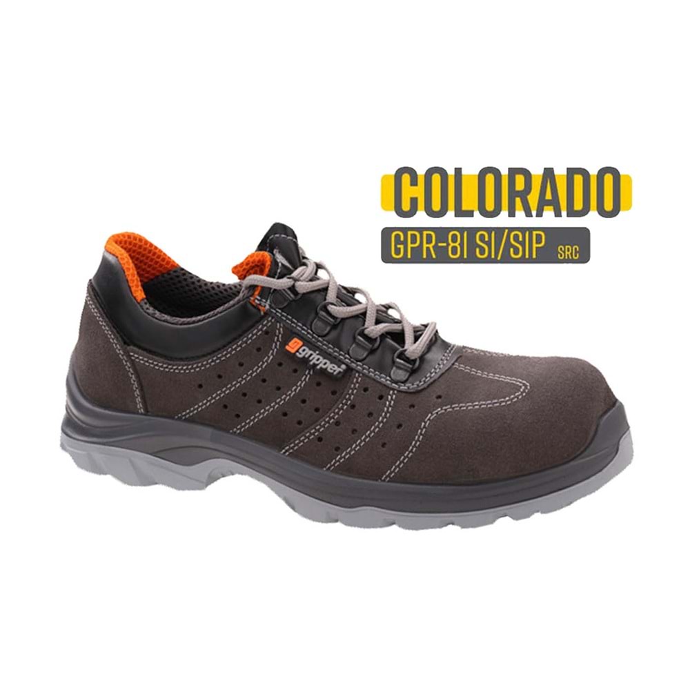 Gripper İş Ayakkabısı - Colorado Gpr-81 S1 Dark Gray - 41