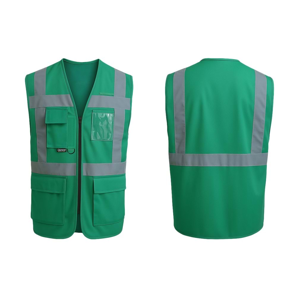 Univest İkaz Yeleği - Mühendis Tipi UW 114 - XL