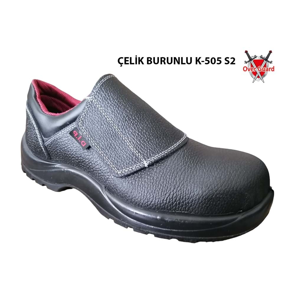 Overguard İş Ayakkabısı Çelik Burunlu Kaynakçı DİP K-505 S2 - 39