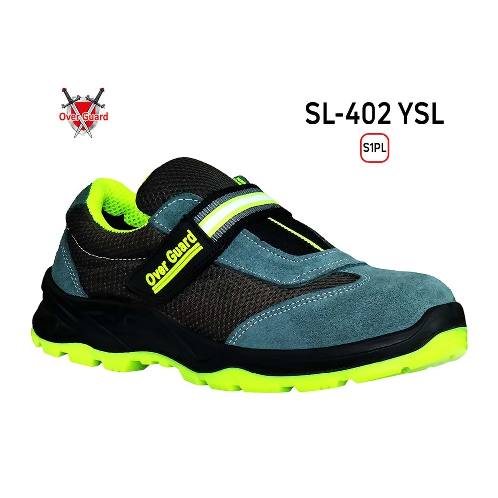 Overguard İş Ayakkabısı Çelik Burunlu SL-402 S1P YSL - 43