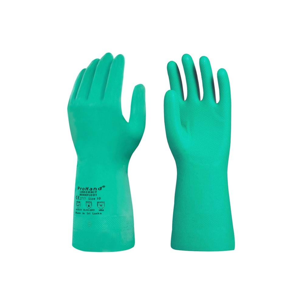 Prohand İş Eldiveni - Labornit Kimyasal Dirençli - 10