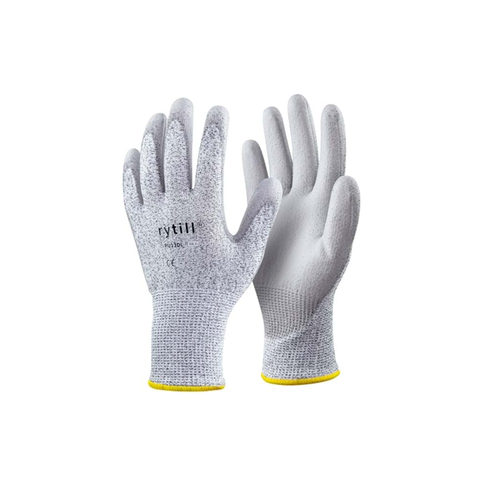 Rytill İş Eldiveni - PU 13DL - Gri - 10