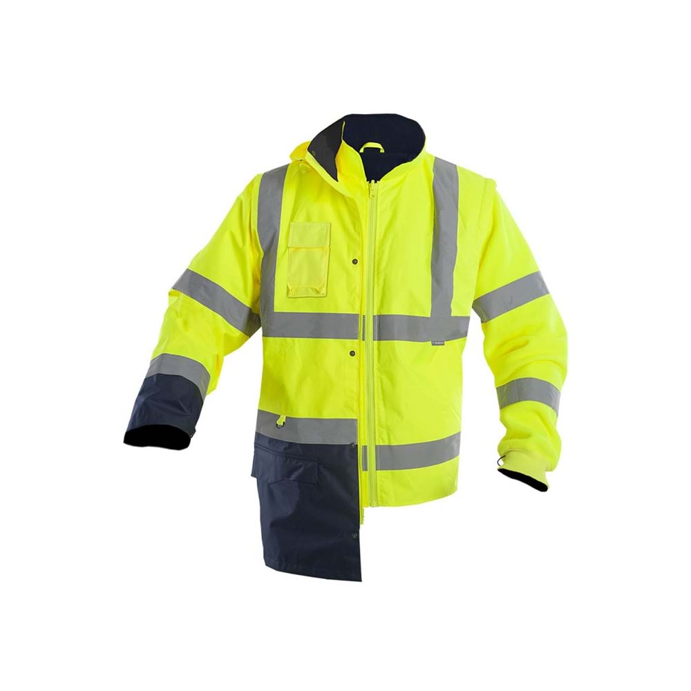 Kaban Sara Drogowiec 5+1 - Neon Turuncu-Lacivert - XL