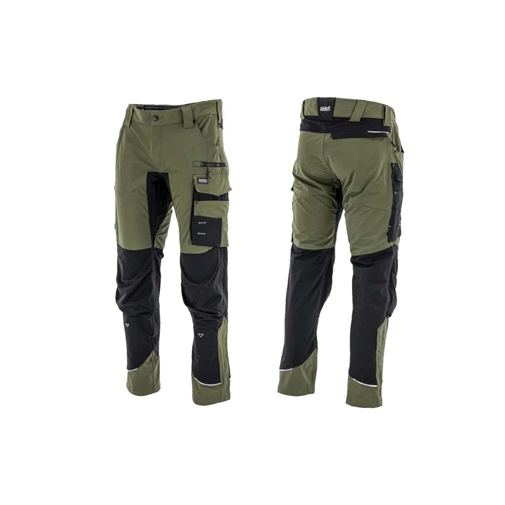 Pantolon Sara Motionflex - Haki - XL