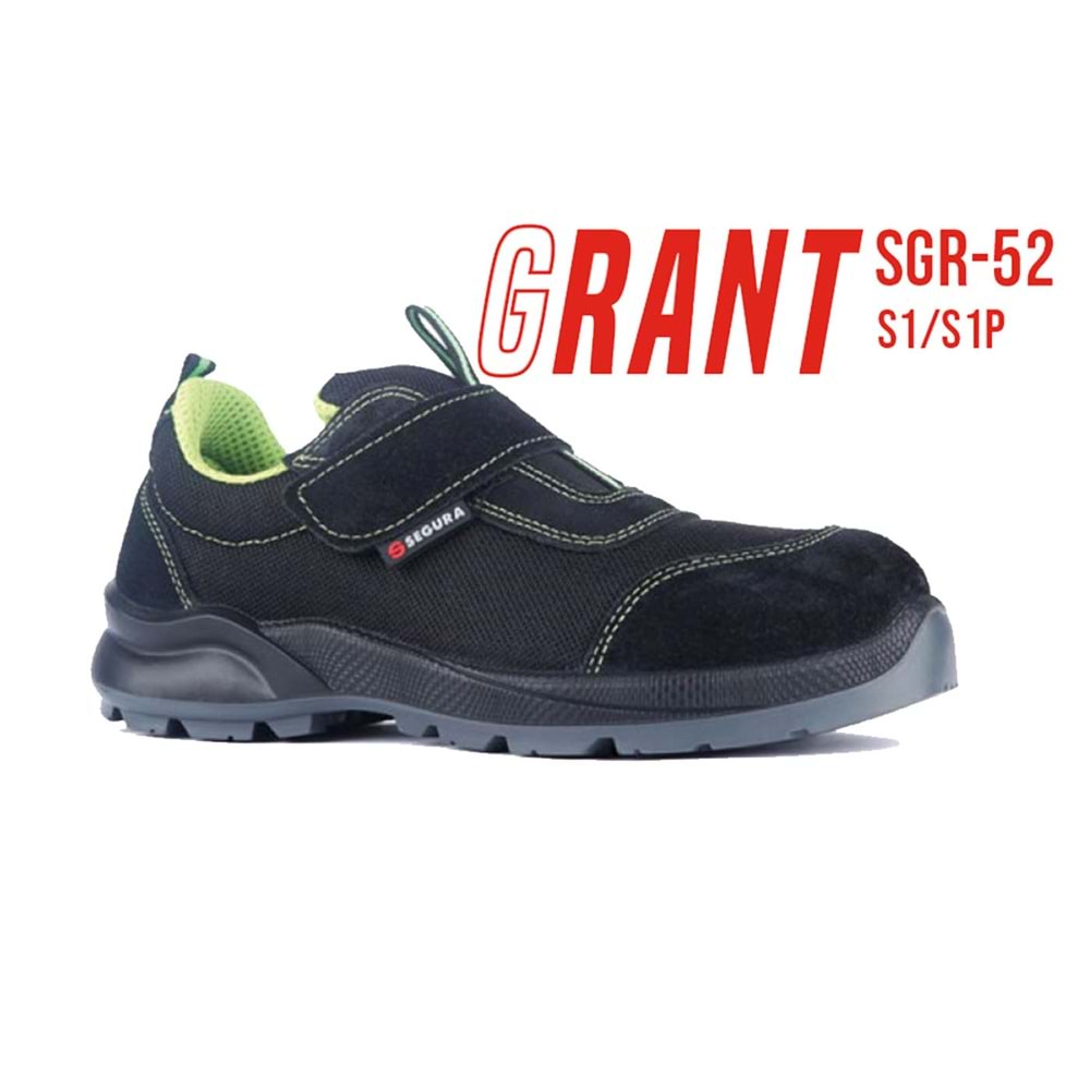 Segura İş Ayakkabısı - Grant Sgr-52 S1 Siyah - 44