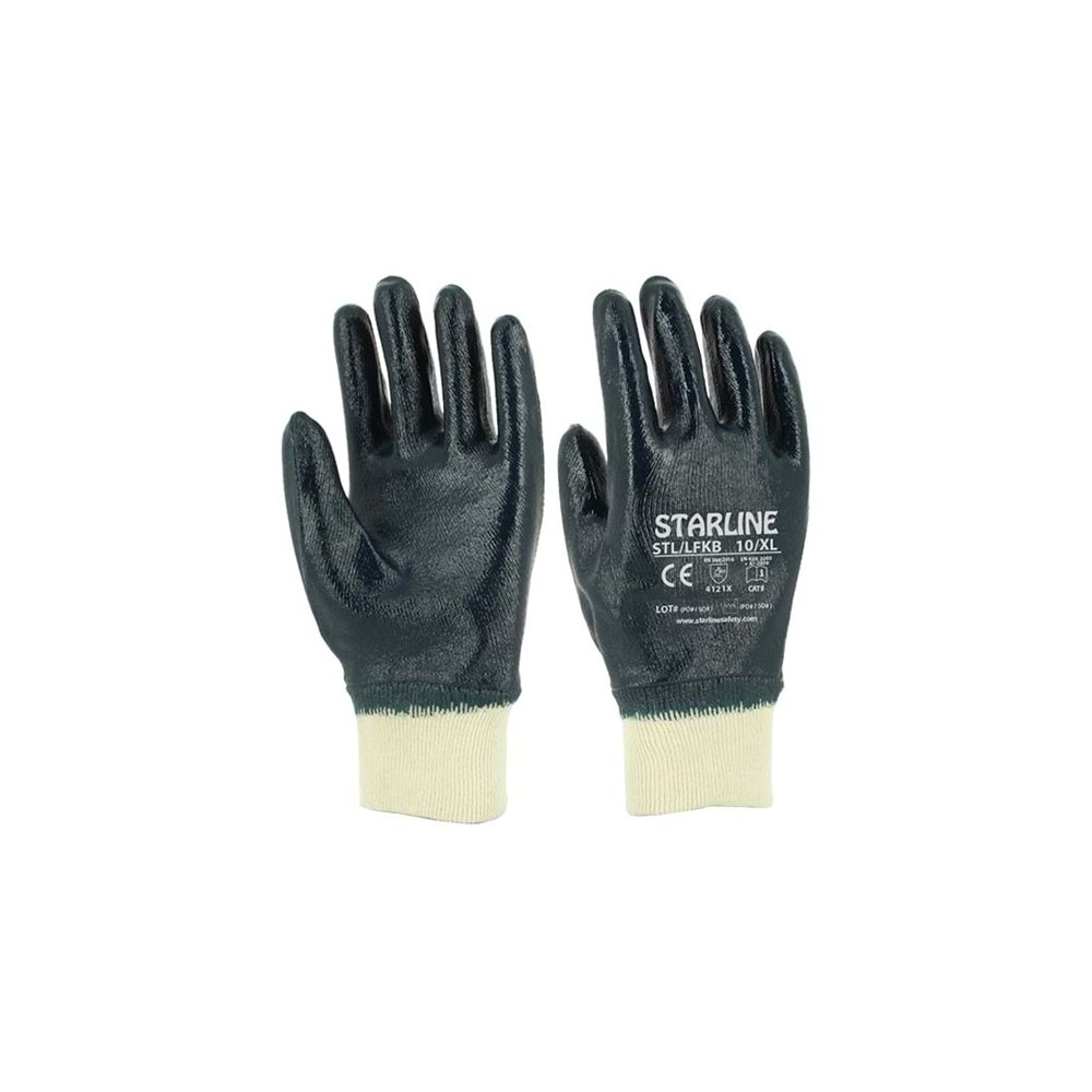Starline Nitril İş Eldiveni STL/LFKB (Mavi) - 9
