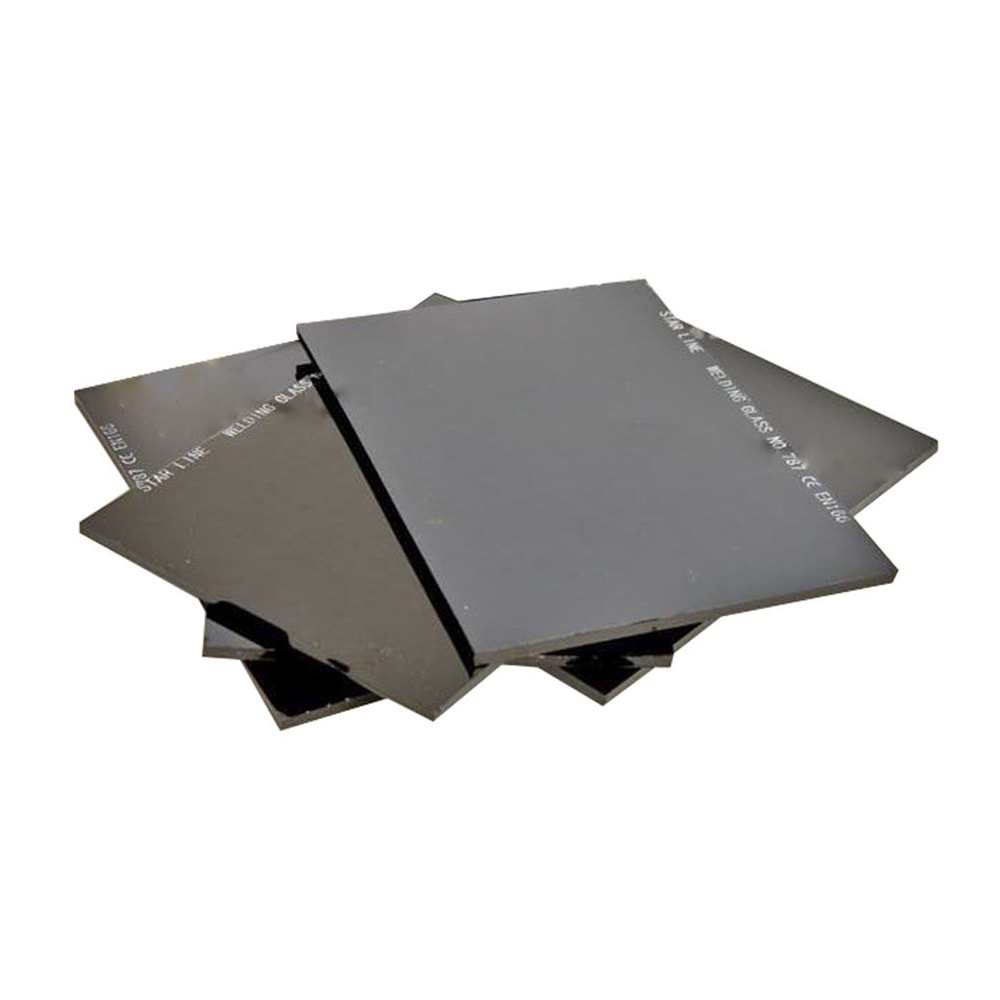 Starline Kaynak Maske Camı 110x80 3mm 777/TH10 Geniş
