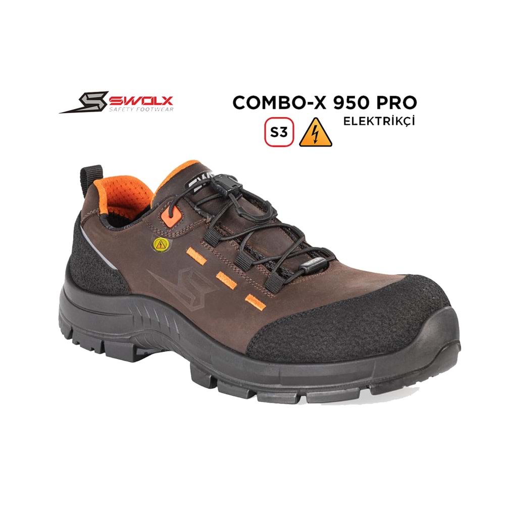 Swolx İş Ayakkabısı - Combo-X Pro 950 S3 Elektrikçi - 38