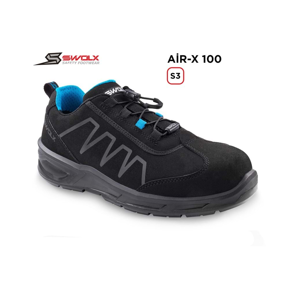 Swolx İş Ayakkabısı - Air-X 100 S3 Blue - 37