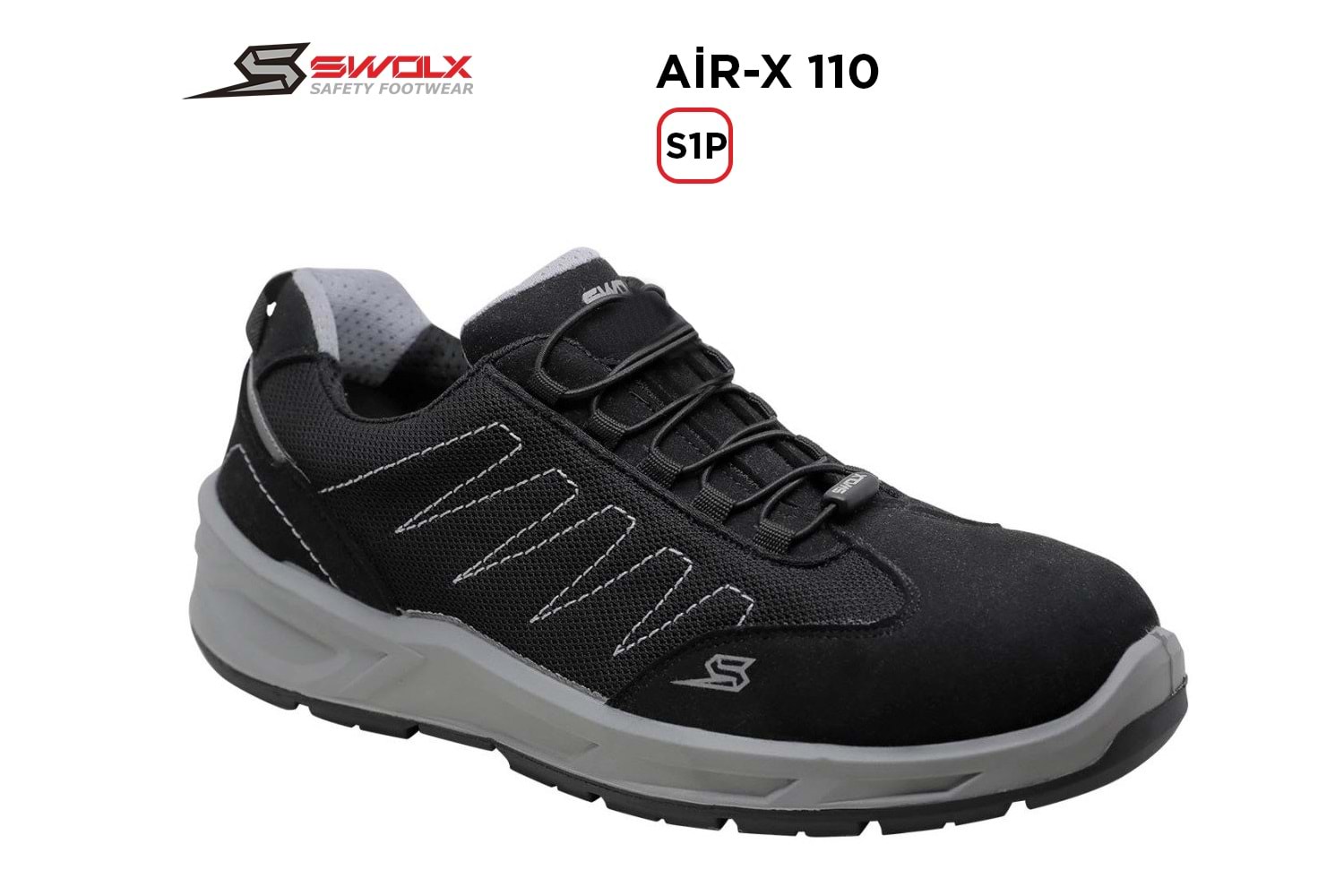 Swolx İş Ayakkabısı - Air-X Standart Bağcık 110 S1P - 40