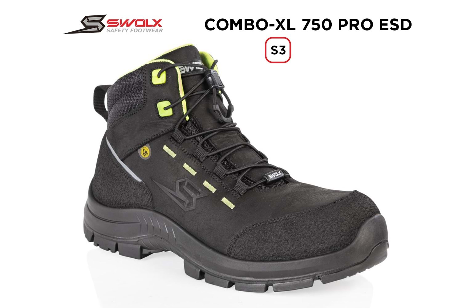 Swolx İş Ayakkabısı - Combo-Xl Pro Esd 750 S3 - 41