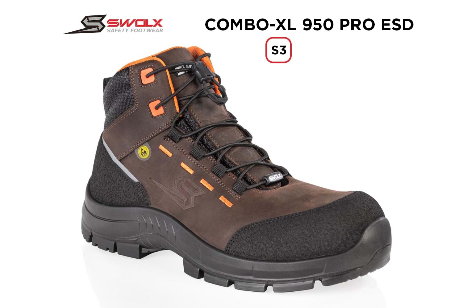 Swolx İş Ayakkabısı - Combo-Xl Pro Esd 950 S3 - 39