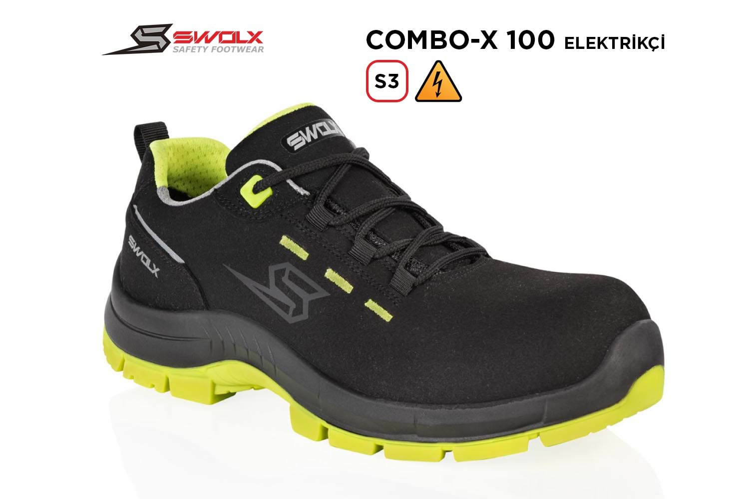 Swolx İş Ayakkabısı - Combo-X 100 S3 Elektrikçi - 37