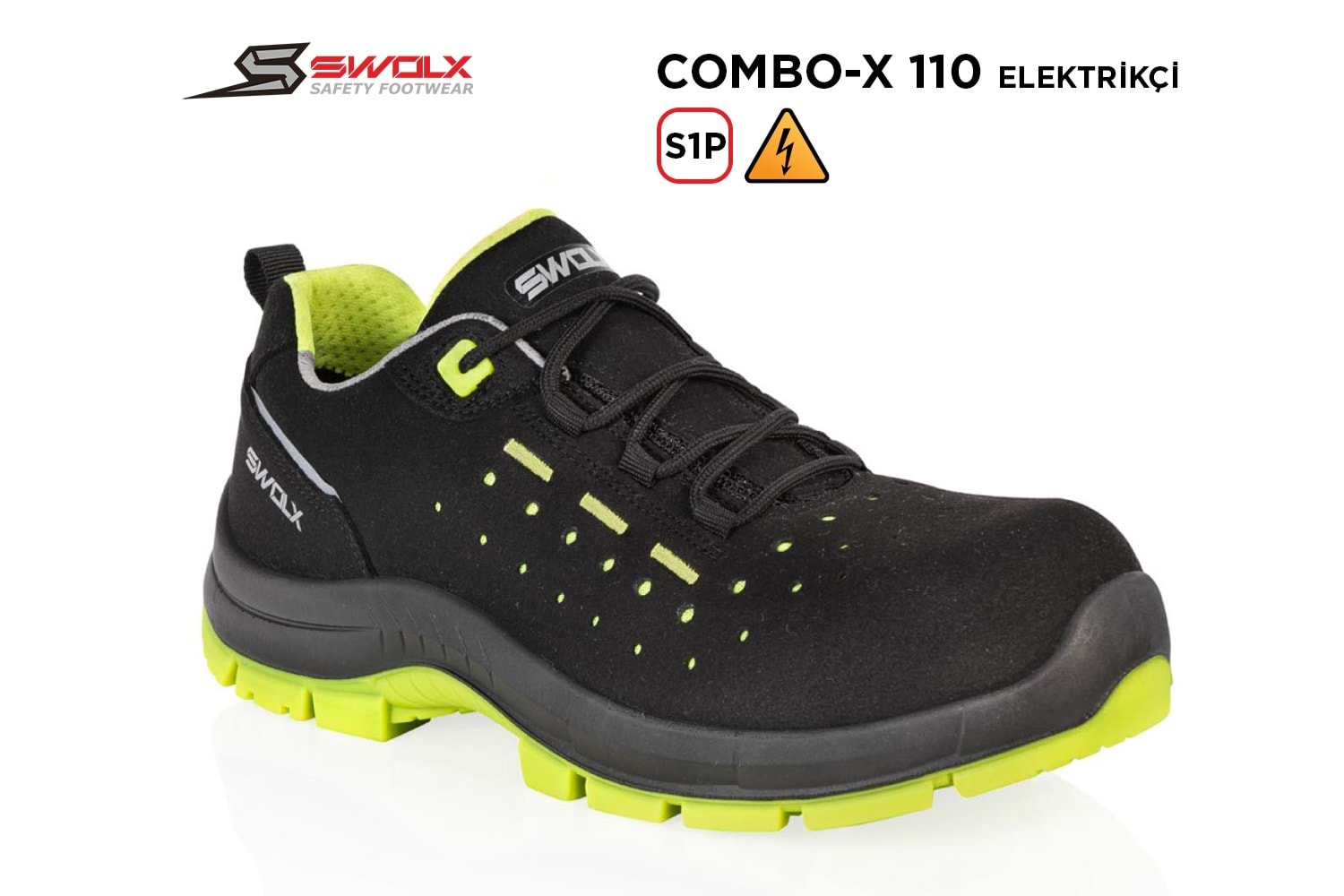 Swolx İş Ayakkabısı - Combo-X 110 S1P Elektrikçi - 38