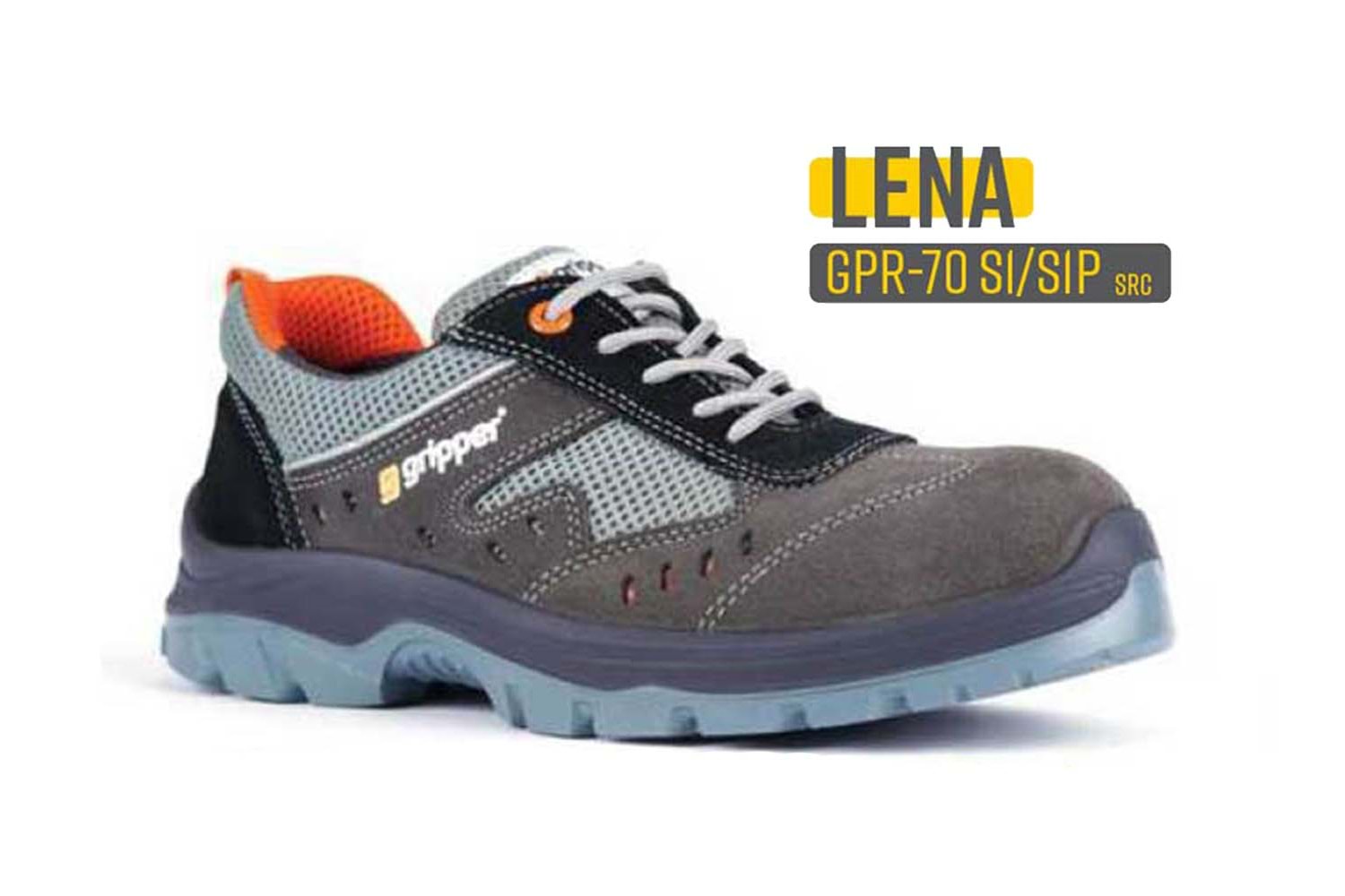 Gripper İş Ayakkabısı - Lena Gpr-70 S1 Dark Gray - 45