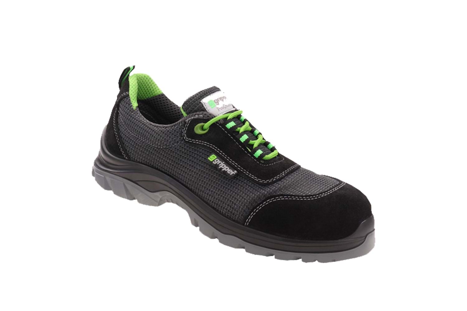 Gripper İş Ayakkabısı - Yukon Gpr-174 S1 Black-Green - 44