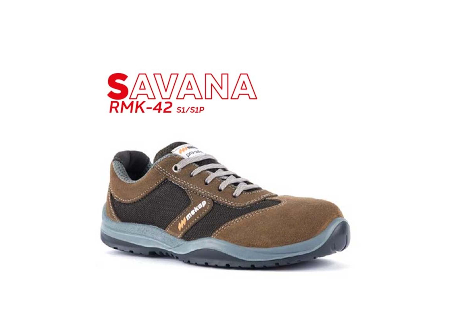 Mekap İş Ayakkabısı - Savana Rmk-42 Camel S1