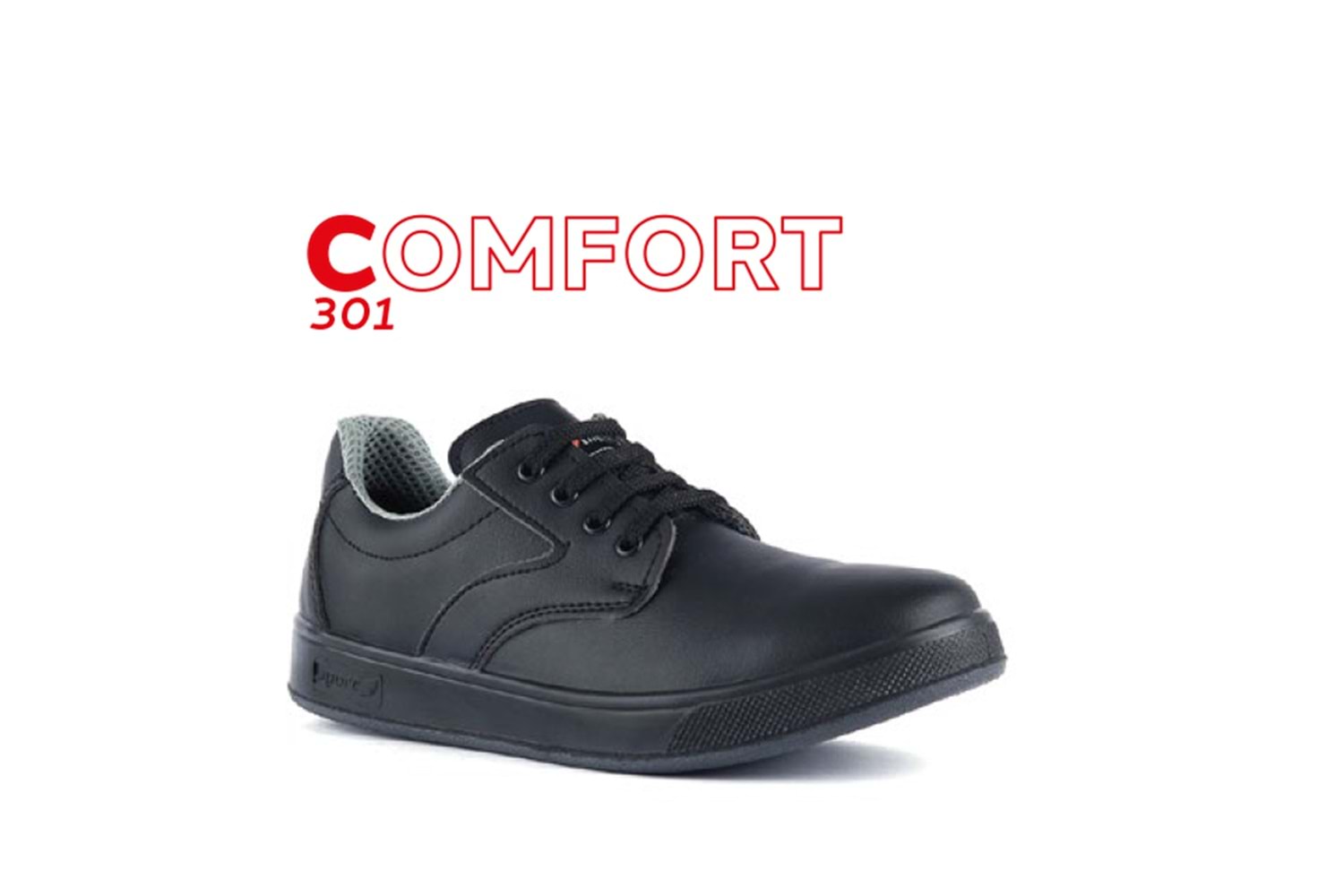 Mekap İş Ayakkabısı - Comfort 301 Black
