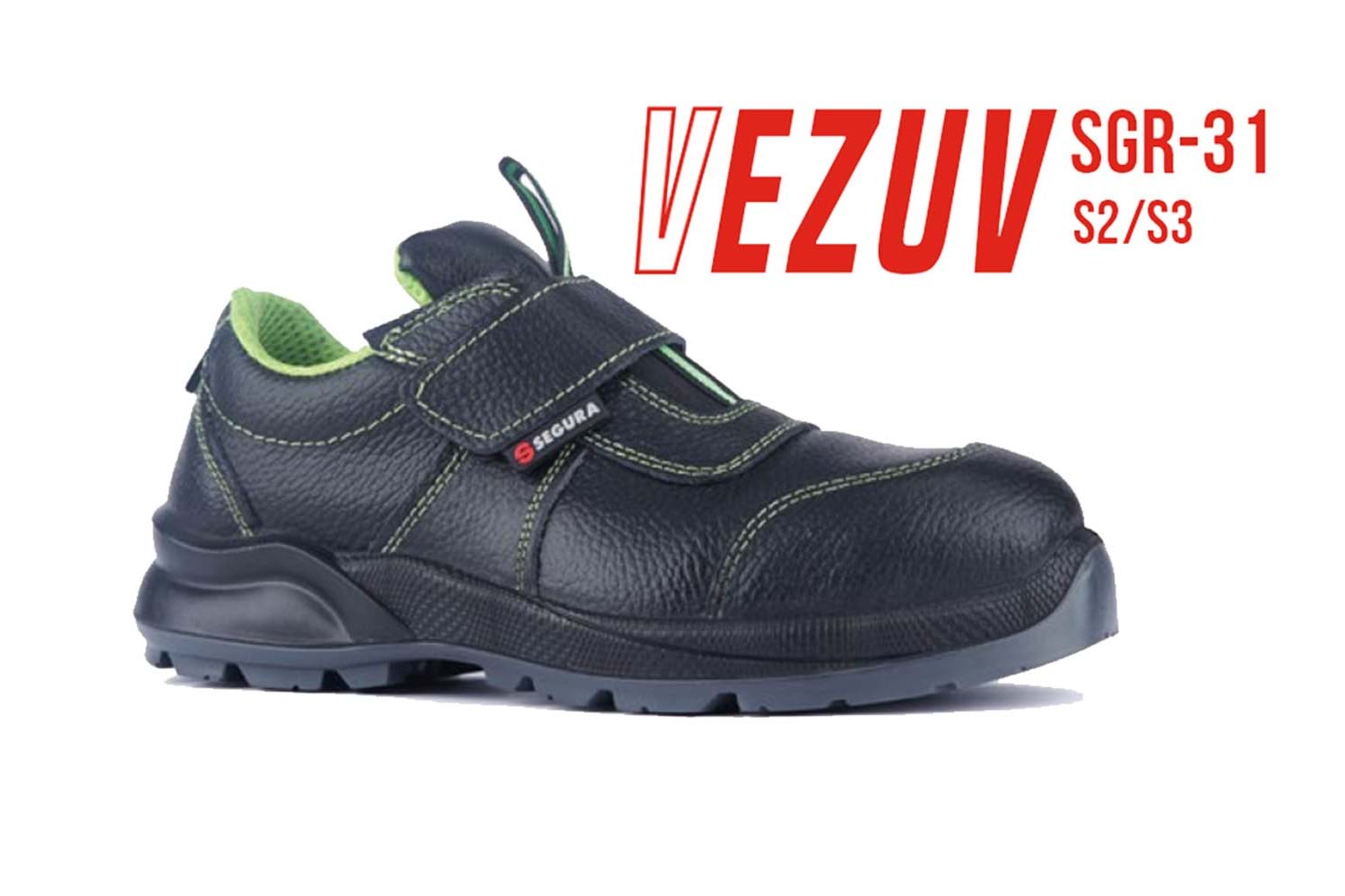 Segura İş Ayakkabısı - Vezuv Sgr-31 S2 Cırtlı - 48