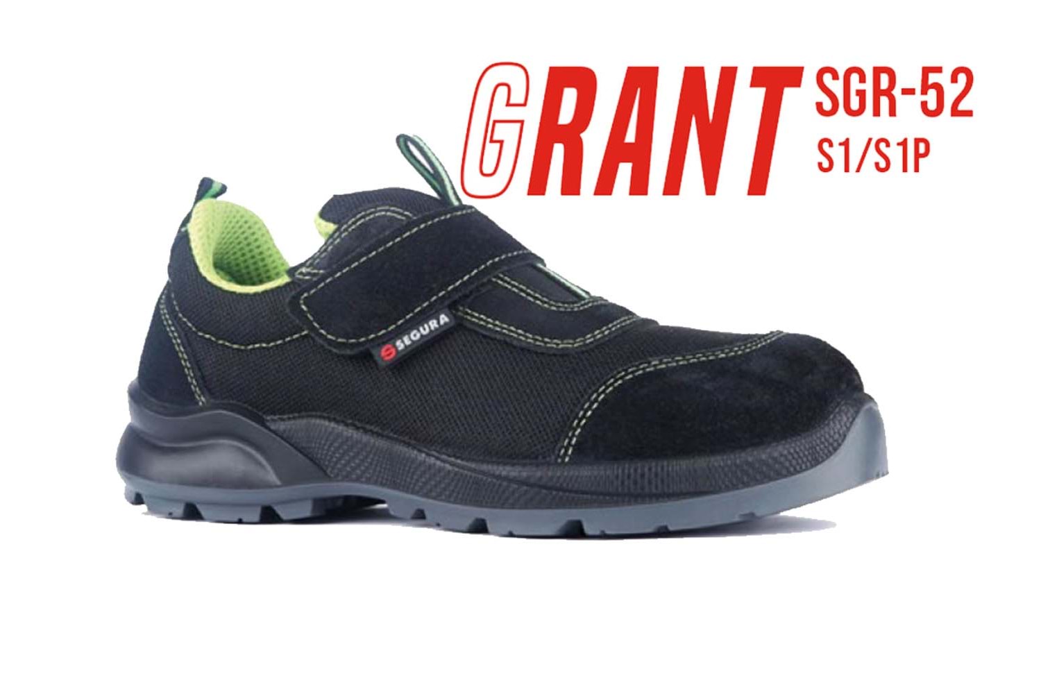 Segura İş Ayakkabısı - Grant Sgr-52 S1 Siyah - 44