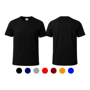 T-shirt TBK01 Bisiklet Yaka Kısa Kol - Lacivert - S